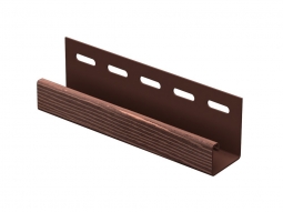 J-планка Ю-Пласт Тимбер-Блок Дуб мореный