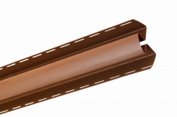 Планка Внутренний угол Альта-Профиль Блокхаус Дуб светлый 3000