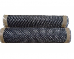 Сетка рабица d=1.2 мм, ячейка 20x20 мм, 1,5х10,0 м черная