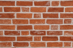 Кирпич лицевой керамический Ручной формовки Hans Bekker 1921 на белом растворе