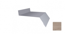 Отлив оконный Первая Кровельная 200 (декоративно-полимерное покрытие) 2м светлый орех