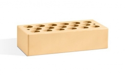 Кирпич лицевой керамический Солома пустотелый одинарный пустотность 36%