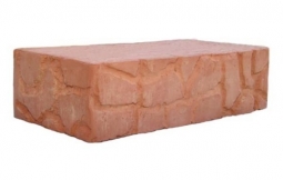 Кирпич рядовой керамический полнотелый одинарный М 150 декоративный