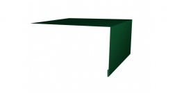 Планка откосная Первая Кровельная 50х100 (полиэстер) 2м зеленый