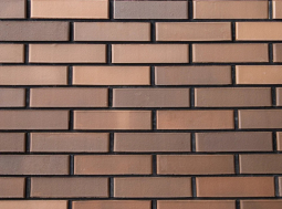 Кирпич лицевой клинкерный «Коричневый» пустотелый Евро 0.7НФ