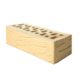 Кирпич лицевой керамический «Ваниль» «Антик» пустотелый Евро 0.7 НФ