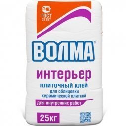 Клеевая смесь Волма Интерьер цементная 25кг